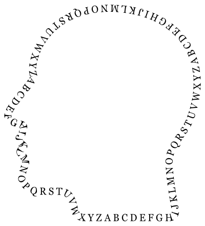 Alphabet Head clipart