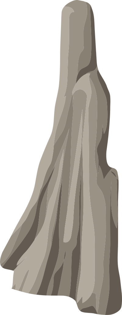Alpine Landscape Cliff Face Bandaid 02c clipart