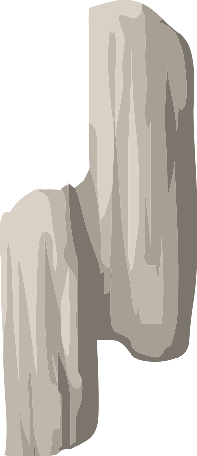 Alpine Landscape Cliff Face Bandaid Highlight 02b clipart