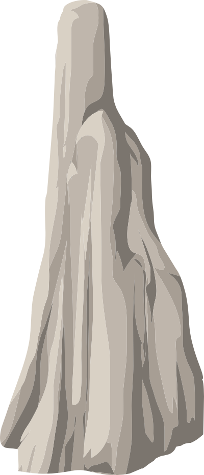 Alpine Landscape Cliff Face Bandaid Highlight 02c clipart