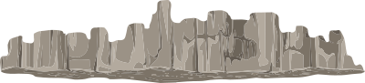 Alpine Landscape Cliff Face Roof 01a Al1 clipart
