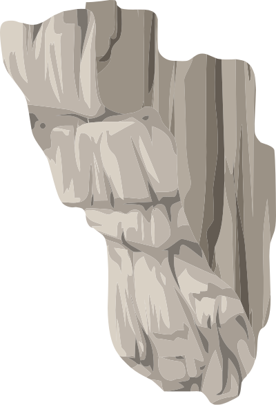 Alpine Landscape Cliff Side Highlight Overhang 01a Al1 clipart