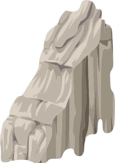 Alpine Landscape Cliff Side Highlight Underhang 01a Al1 clipart