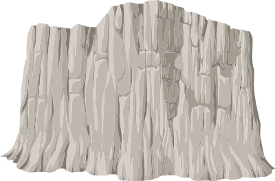 Alpine Landscape Cliffside 1a Al1 clipart