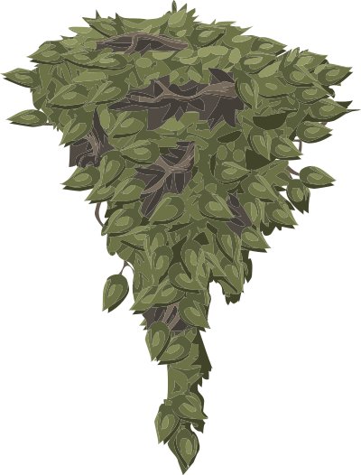 Alpine Landscape Draping Plant 01a Al1 clipart