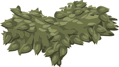 Alpine Landscape Draping Plant 01c Al1 clipart