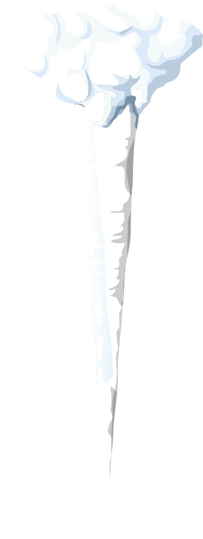 Alpine Landscape Icicle 1a Al1 clipart