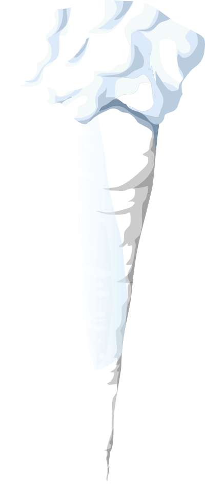 Alpine Landscape Icicle 1b Al1 clipart