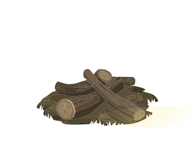 Alpine Landscape Juju Grandma Campfire 01a Al1 clipart