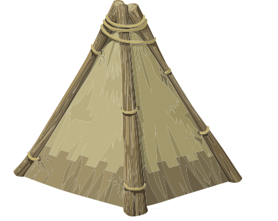 Alpine Landscape Juju Grandma Tent 01a Al1 clipart
