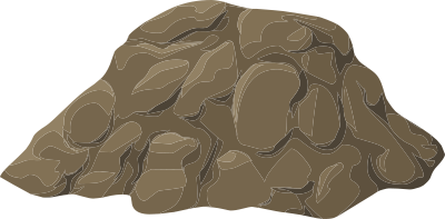 Alpine Landscape Mound Modular 1a Al1 clipart