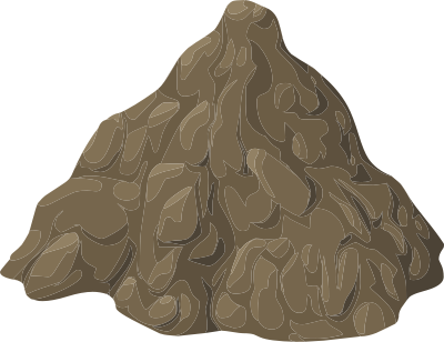 Alpine Landscape Mound Modular 1c Al1 clipart