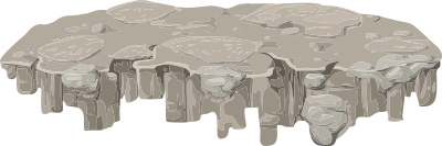 Alpine Landscape Platform Horizontal Ledge Mountaineering 01a Al1 clipart