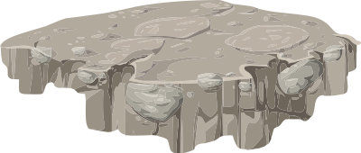 Alpine Landscape Platform Horizontal Ledge Mountaineering 01b Al1 clipart