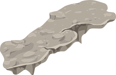 Alpine Landscape Platform Topper 02b Al1 clipart
