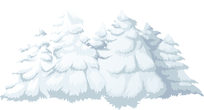 Alpine Landscape Snow Pinecluster 01a Al1 clipart