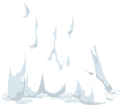 Alpine Landscape Snow Skirt 01c Al1 clipart