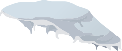 Alpine Landscape Topper Icy 1a Al1 clipart