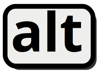 Alt-key clipart
