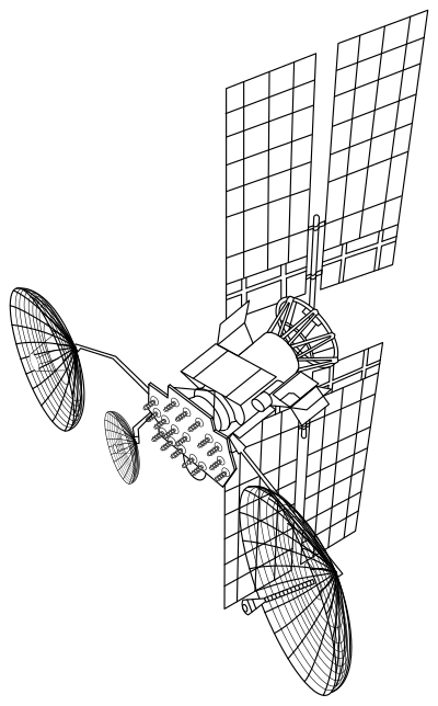Altair SR Relay Satellite clipart