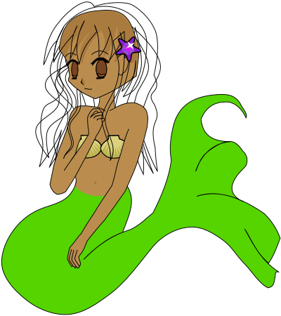 Alternative Mermaid clipart