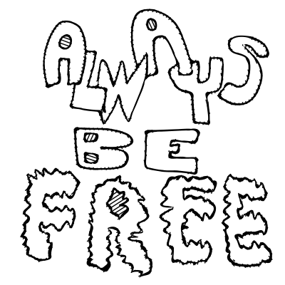 Always Be Free clipart