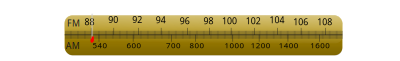 AM-FM tuner clipart