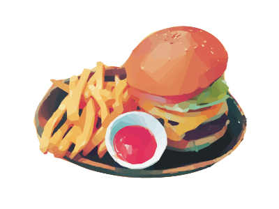 Amazing Burger clipart