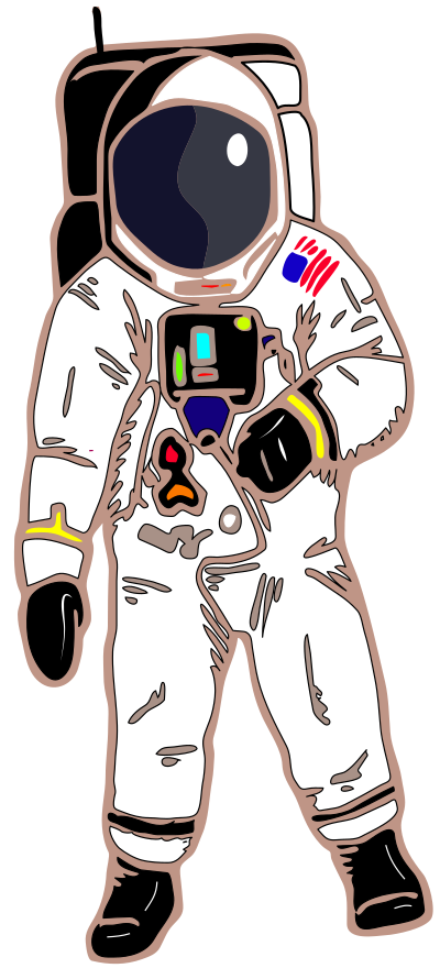 American astronaut clipart