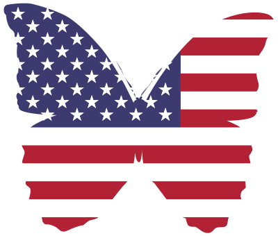 American Butterfly clipart