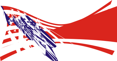 American flag clipart