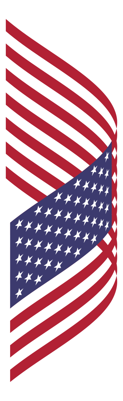 American Flag Breezy 2 clipart