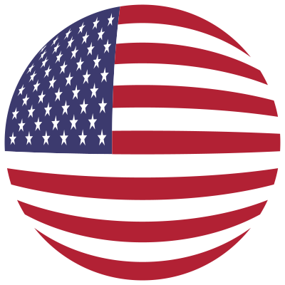 American Flag Orb clipart