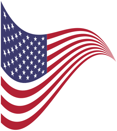 American Flag Stylized 2 clipart