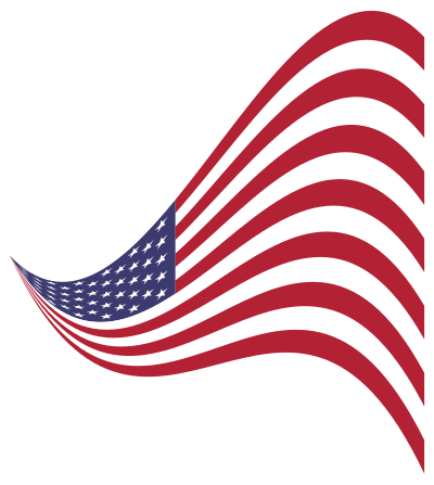 American Flag Stylized clipart