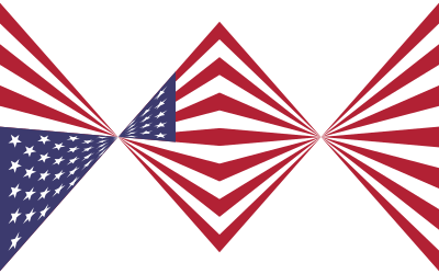 American Flag Twist clipart