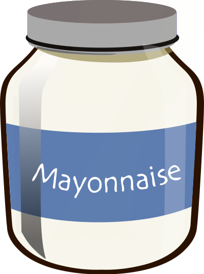 American Mayonnaise clipart