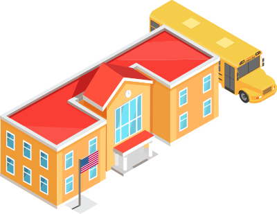 American School clipart
