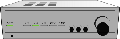 AMP stiprintuvas clipart