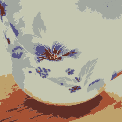 An aiflowers on a cup clipart