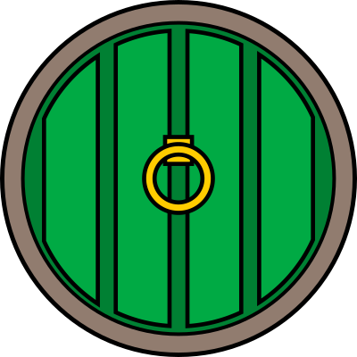 An hobbit's door clipart