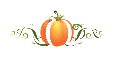 An invasive pumpkin clipart