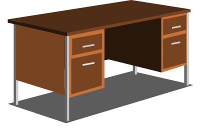 An Office Desk clipart