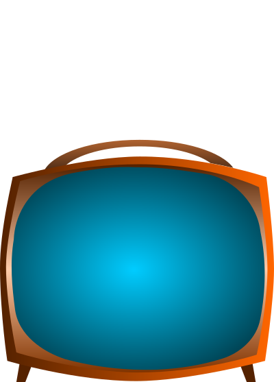 An Old TV clipart