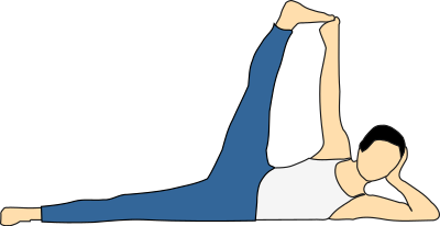 Anantasana clipart