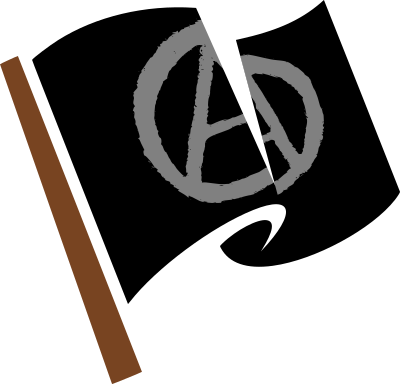 Anarchist Black Flag clipart