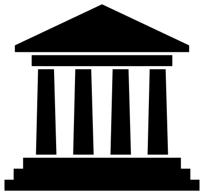 Ancient Building Icon clipart