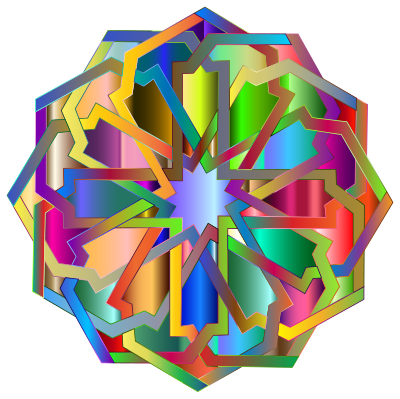 Andalus Pattern Transmogrified 2 clipart