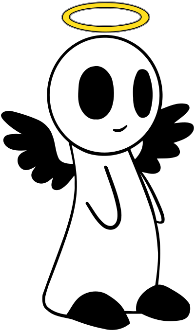 Angel 8 clipart