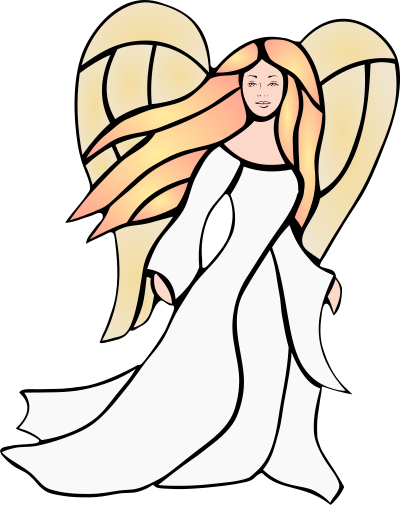 Angel 9 clipart